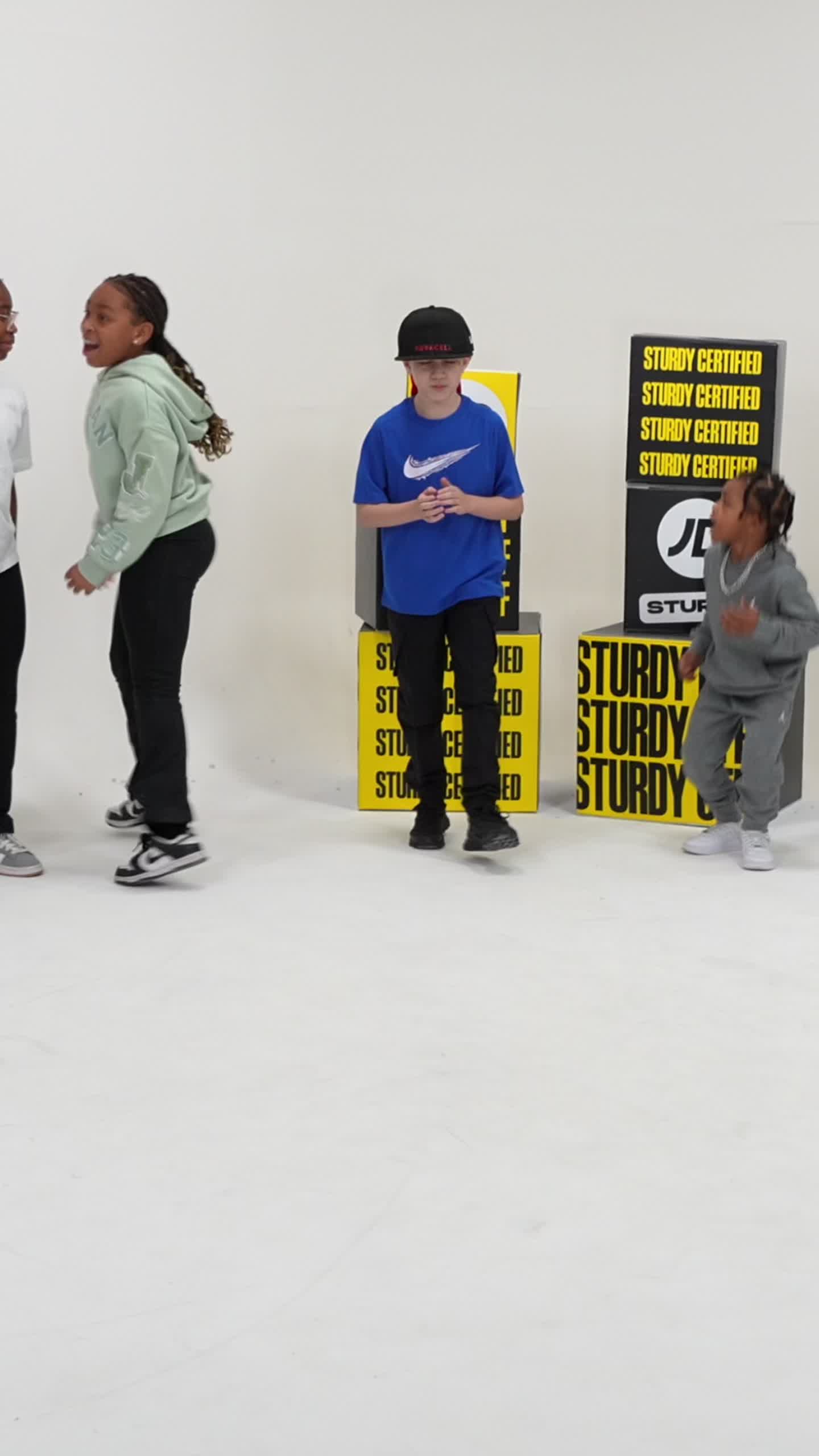 Blue Shirt Kid Sturdy meme